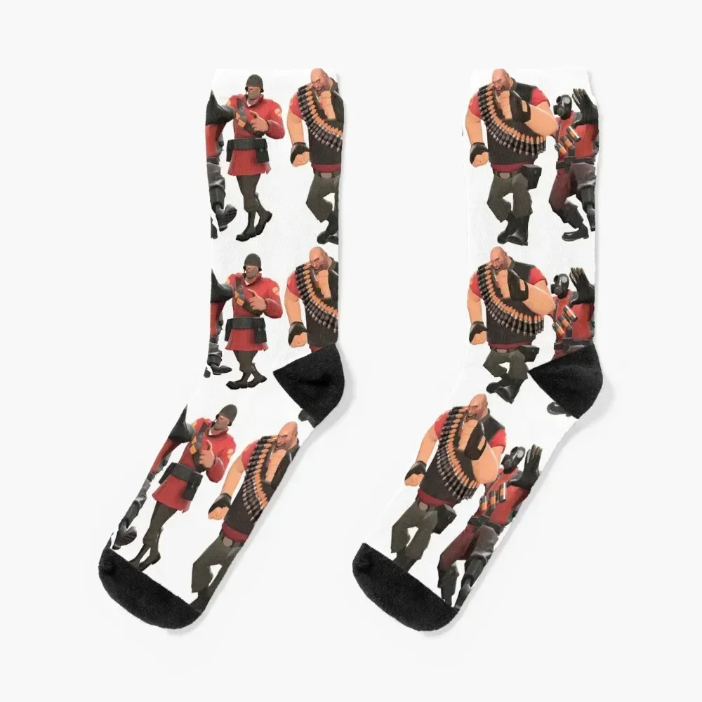 Team Fortress 2 - Conga! Socks cartoon compression Men's Socks Luxury Women's