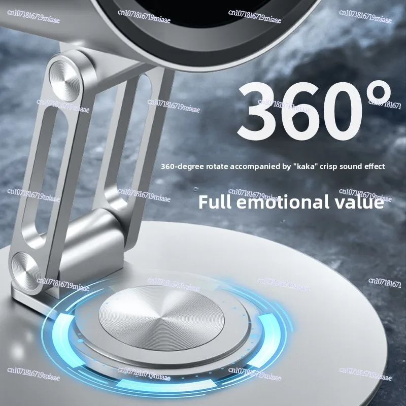 Small Metal Fan 360 ° Rotating Folding Turbo Fan Office Desktop Silent Air Circulation Fan