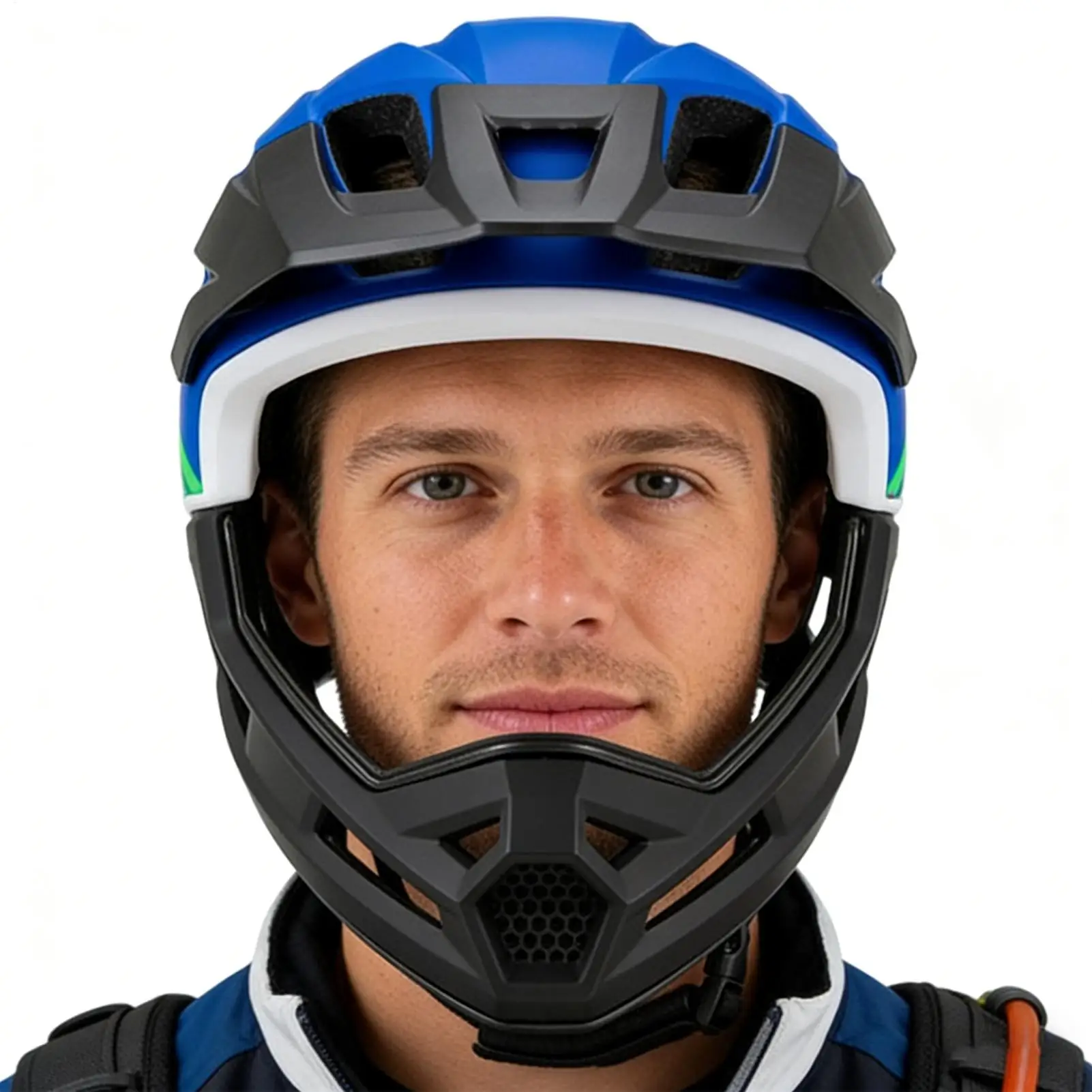 

Full Face Bicycle Helmet Biking Head Cover Shock Absorption Cycling Helmet For Bicycle Motocross Motorcycle Scooter Mountain