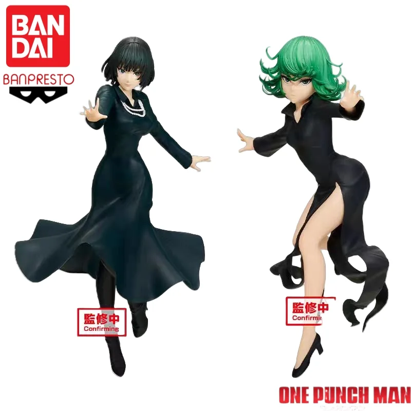 

Bandai Banpresto In Stock Original One Punch Man Tatsumaki Fubuki Anime Characters Gift Garage Model Toys Action Figure Statue