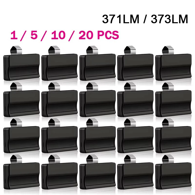 

373LM 371LM 372LM 370LM 950D 953D 956D 315MHz Remote Control Garage Door Transmitter Purple Learn Button Opener