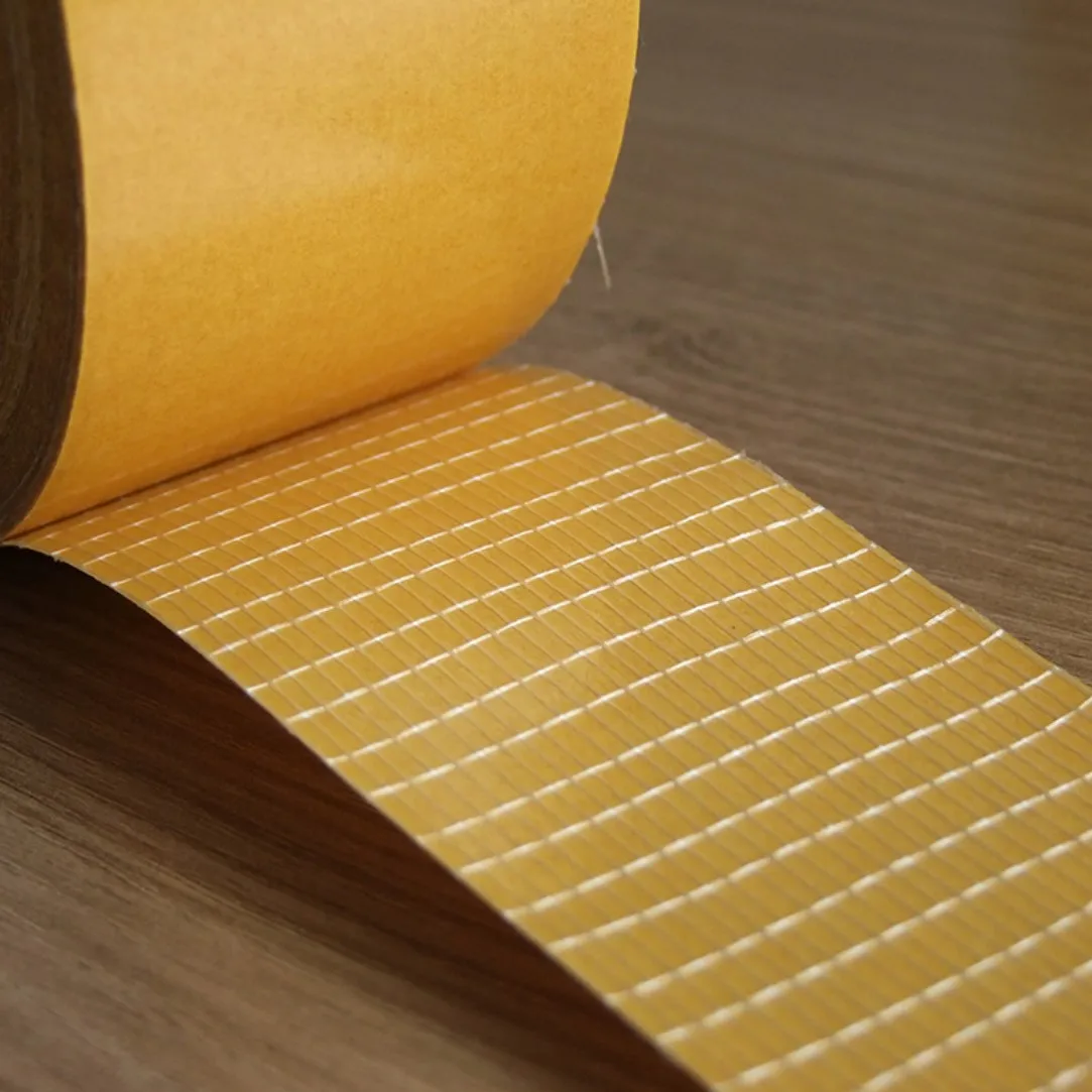 Super Strong Adhesion 10M Mesh High Viscosity Transparent Double Sided Grid Tape Glass Grid Fiber Adhesive Tape