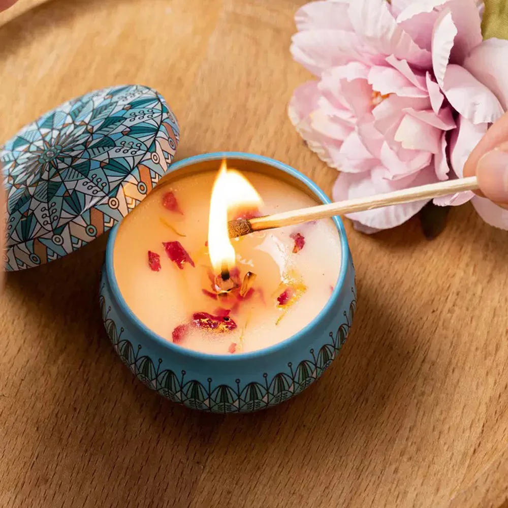 Dried Smokeless Aromatherapy Candles | Used for Bathtubs and Yoga | Gratitude Gifts for Christmas, birthdays, and Mother's Day image 2