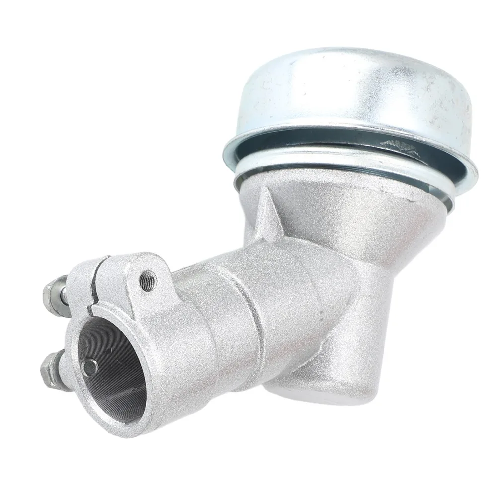 Durable Metal Brush Cutter Gear Head Universal Silver Trimmer Gearbox Replacement Compact 10 Teeth Brushcutter Accessories