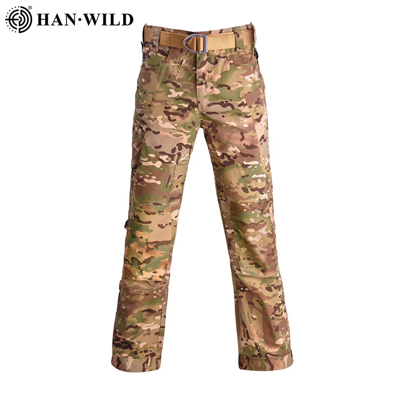 Pantalones de combate para hombre, pantalón táctico de camuflaje Airsoft de EE. UU., ropa de calle resistente al desgaste