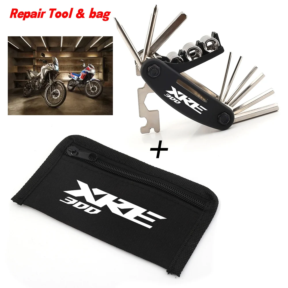 

Для Honda XRE300 XRE 300, универсальный 2026, новый инструмент для ремонта мотоциклов, отвертка и сумка для инструментов, комплект аксессуаров