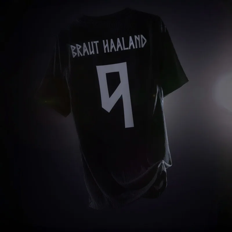 2026 New Norway Haaland No 9 Polyester Jersey Loose Breathable Unisex Casual Sports Short Sleeve Parent Child