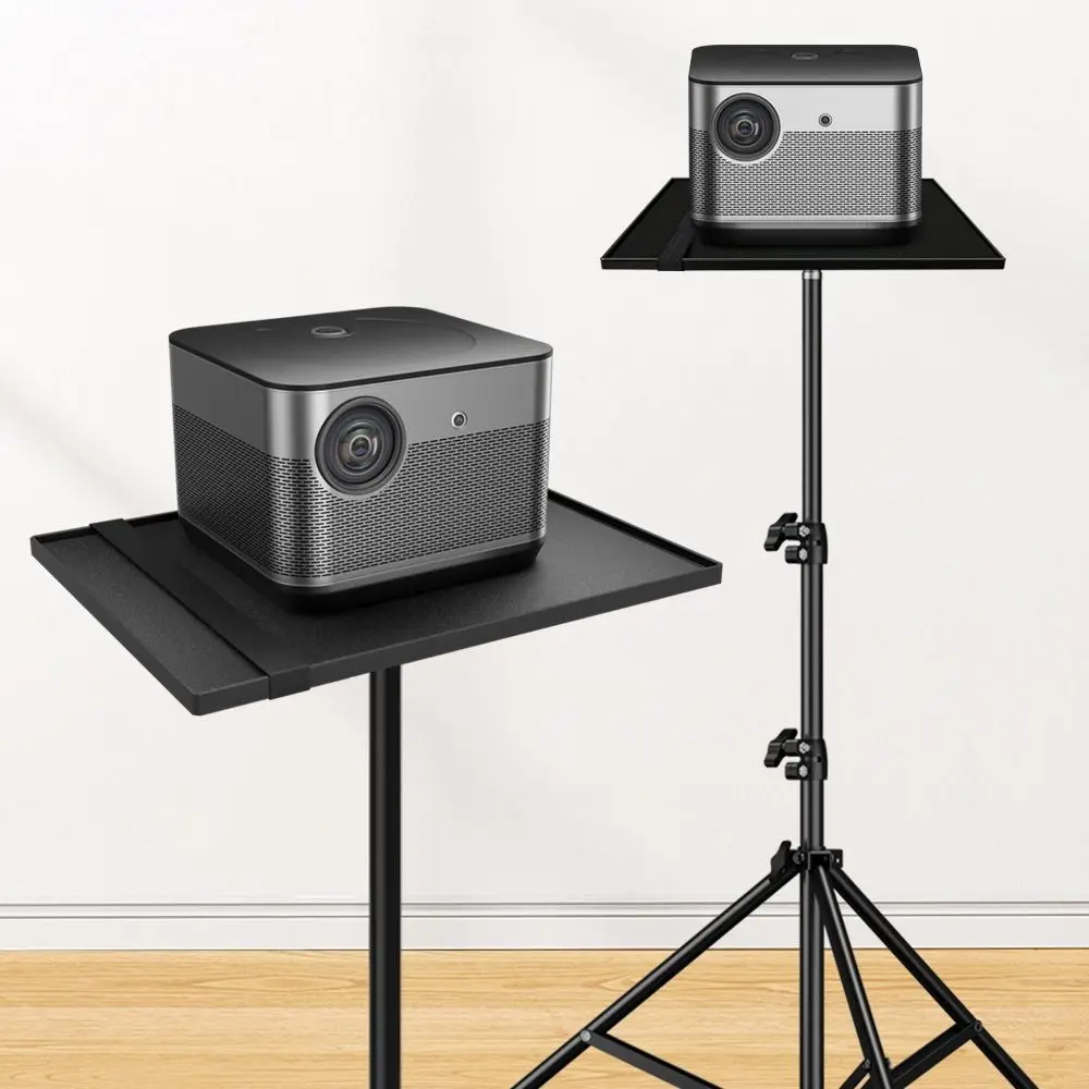 1Pcs New Black Projectors Tray Universal 25x18cm 30x23cm Platform Holder 1/4inch Screw Thread Plastic Tripod Stand