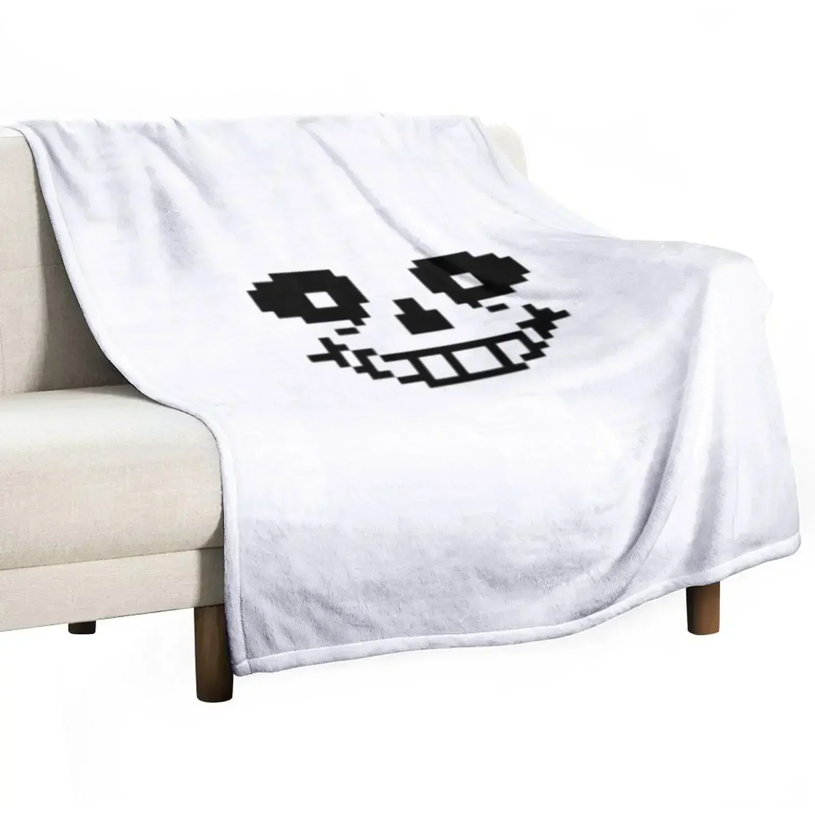 Sans Undertale face Throw Blanket Plush Comforter Cute Beautifuls Blankets