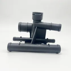 Flangia del tubo del liquido di raffreddamento del motore per VW Golf Passat Jetta Eos Scirocco Audi A1 A3 TT Skoda Octavia Seat Altea Leon Toledo muslim/g
