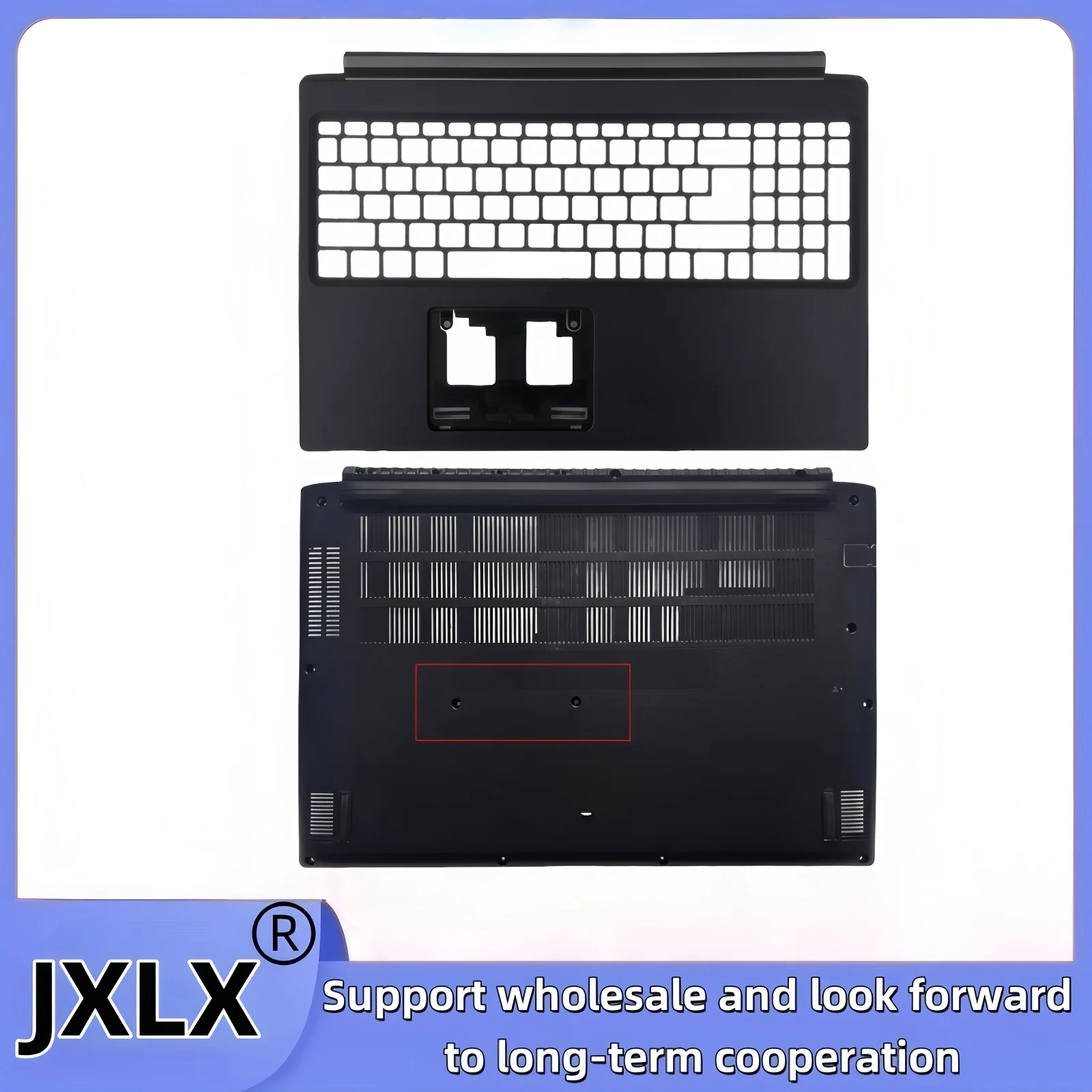JXLX ®   Nuevo para ACER Aspire 7 A715-41G A715-42G A715-74G A715-75 N19C5 portátil LCD parte trasera/cubierta de bisel LED/cubierta de reposamanos/cubierta inferior