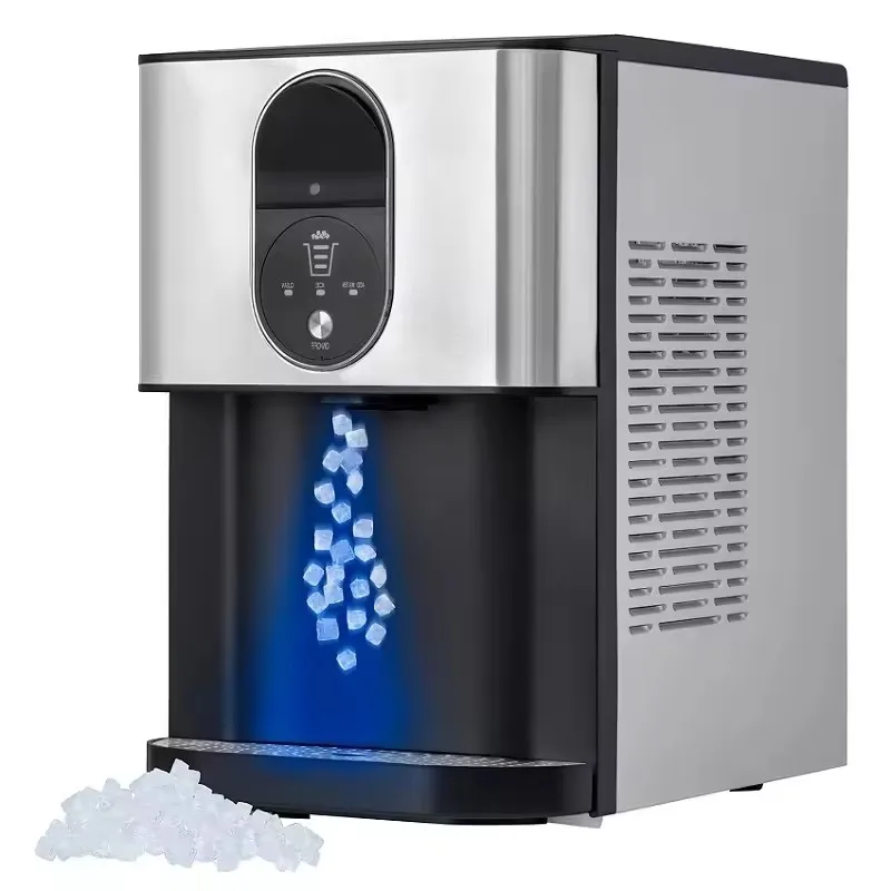 

2024 New Portable 20kg/44lbs 2.4L Ice Maker Commercial Counter Top Nugget Ice Maker Machine