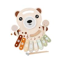 Baby Musical Instruments Toy Educational Toy Wooden Percussion Instrument Xylophone Drum Set Xylophone for Kids for Baby