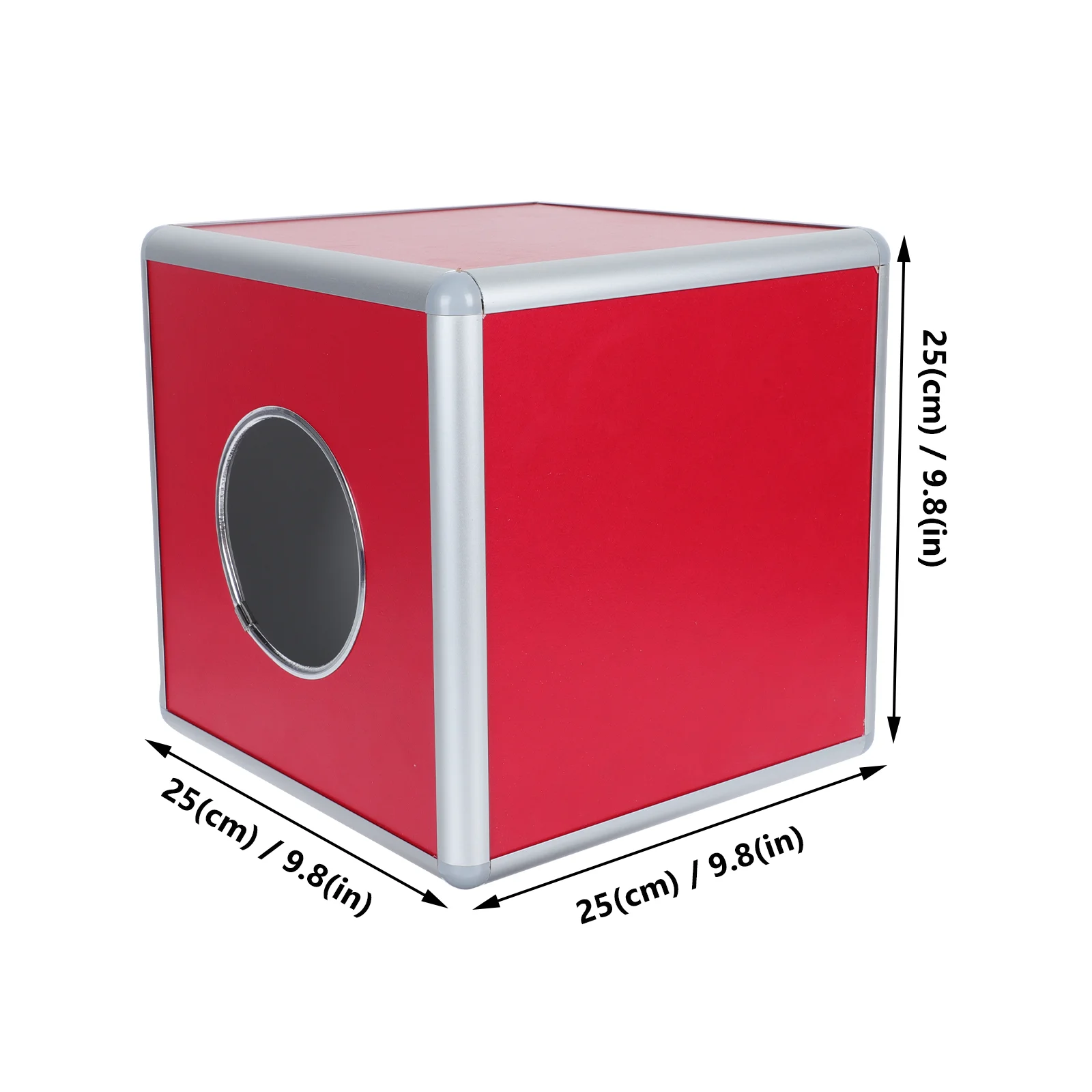 Lottery Box Holder Case Votes Storage Raffle Tickets Polling Donation Container Coin Suggestion
