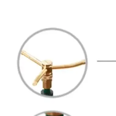 High Rise 360 Degree Rotating Garden Sprinkler With Adjustable Telescoping Rod For Large Lawn Grass Plant Watering Tool