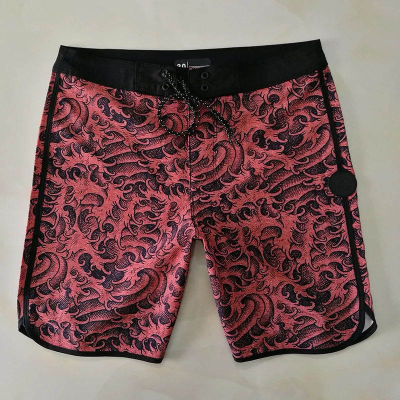 2025 Jan Summer Fashion Men Board Shorts Bermuda Beach Shorts Swim Shorts For Men Waterproof Quick Dry Swimwear New Color