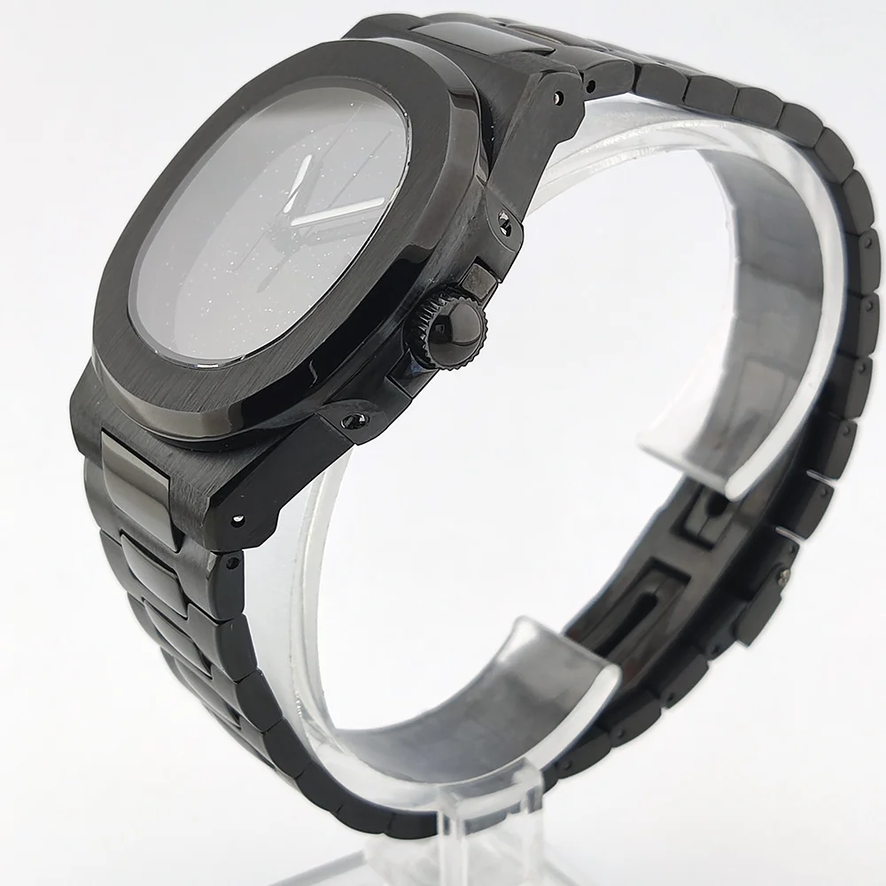 Astral NH35 WATCH 43MM luxury NH35 Movement Automatic Mechanical Men's Watch Sapphire Crystal Date Stainless Steel Strap