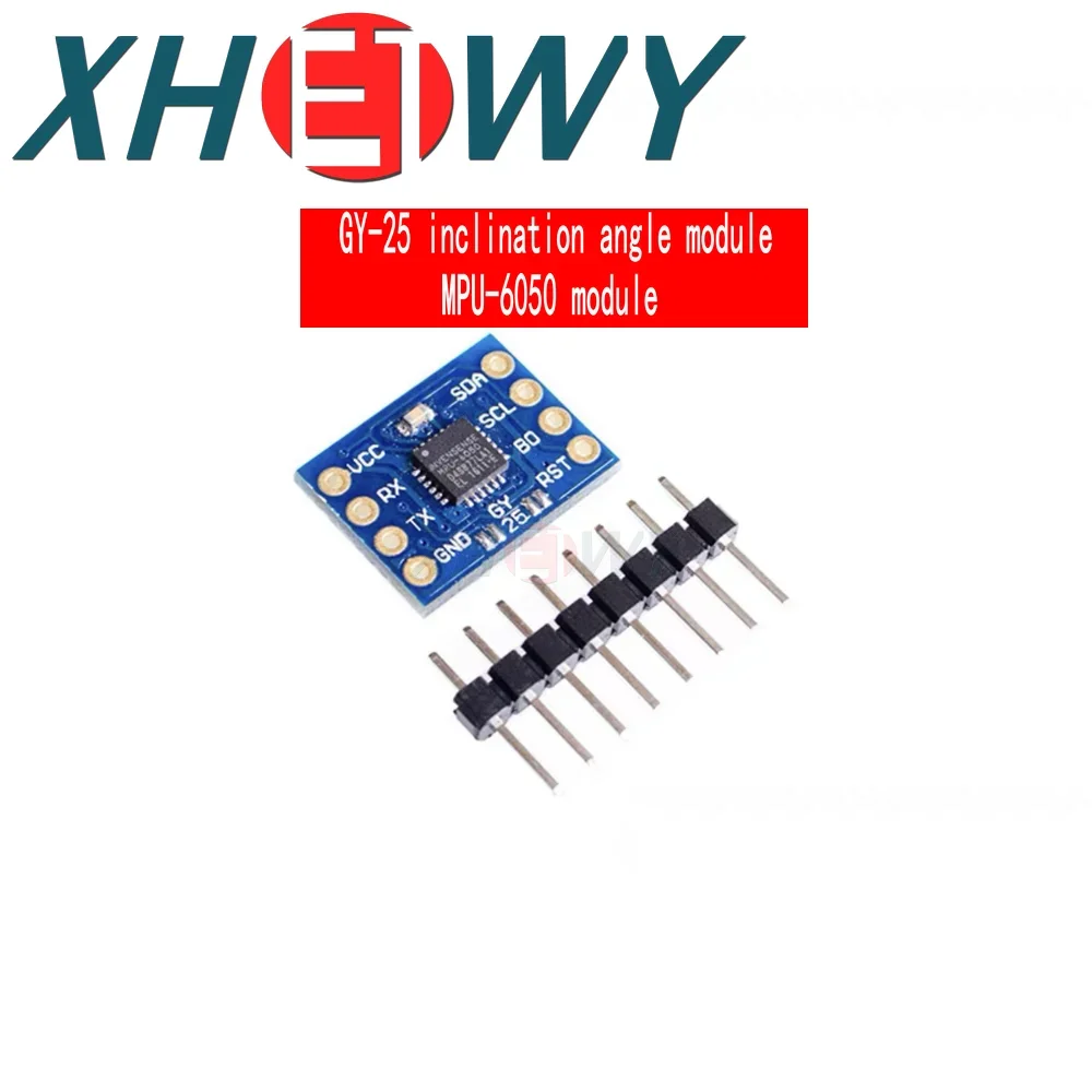 

1PCS GY-25 inclination angle module serial port directly outputs angle data MPU-6050 module