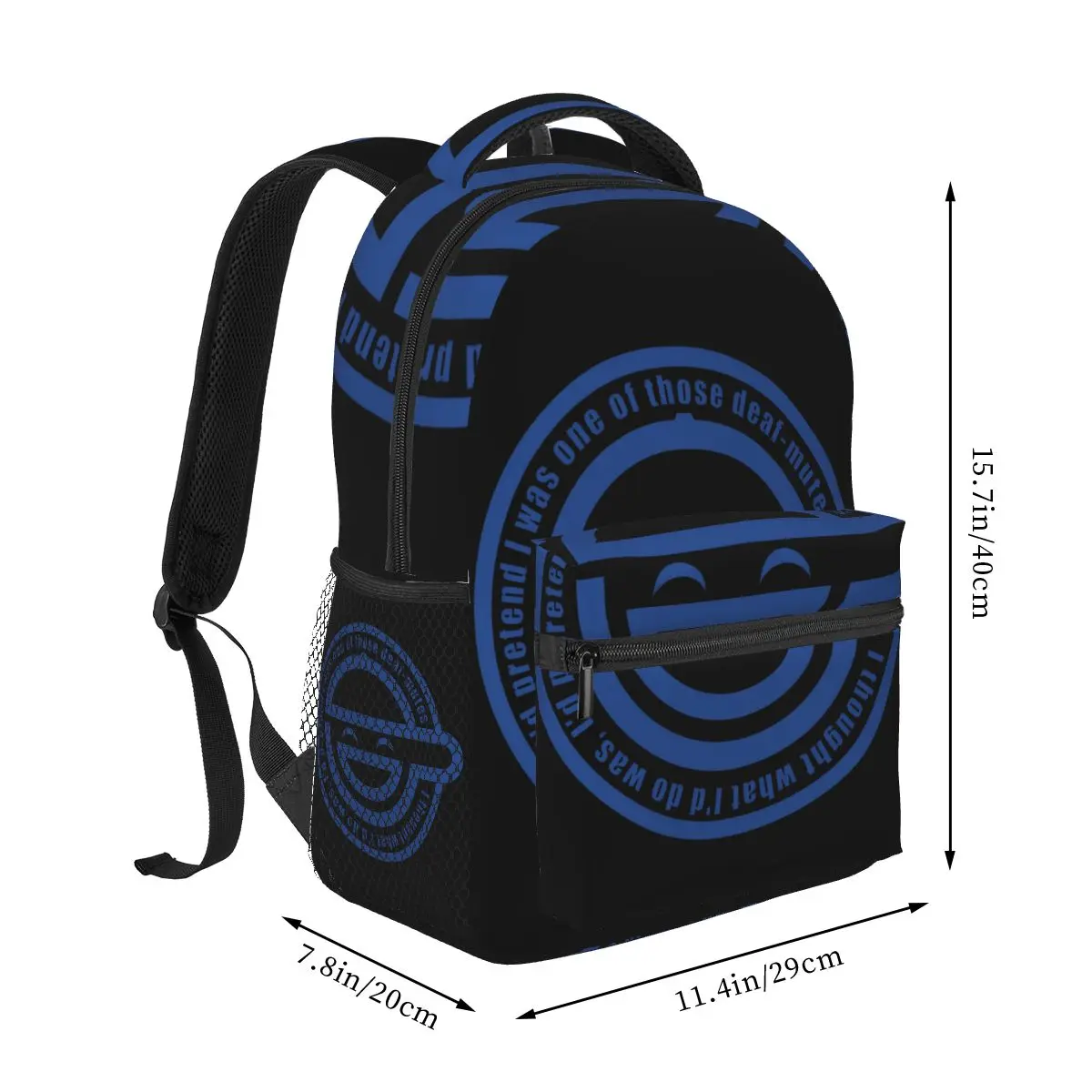 Geist in der Shell Logo lässigen Rucksack Unisex Studenten Freizeit reise Computer Rucksack