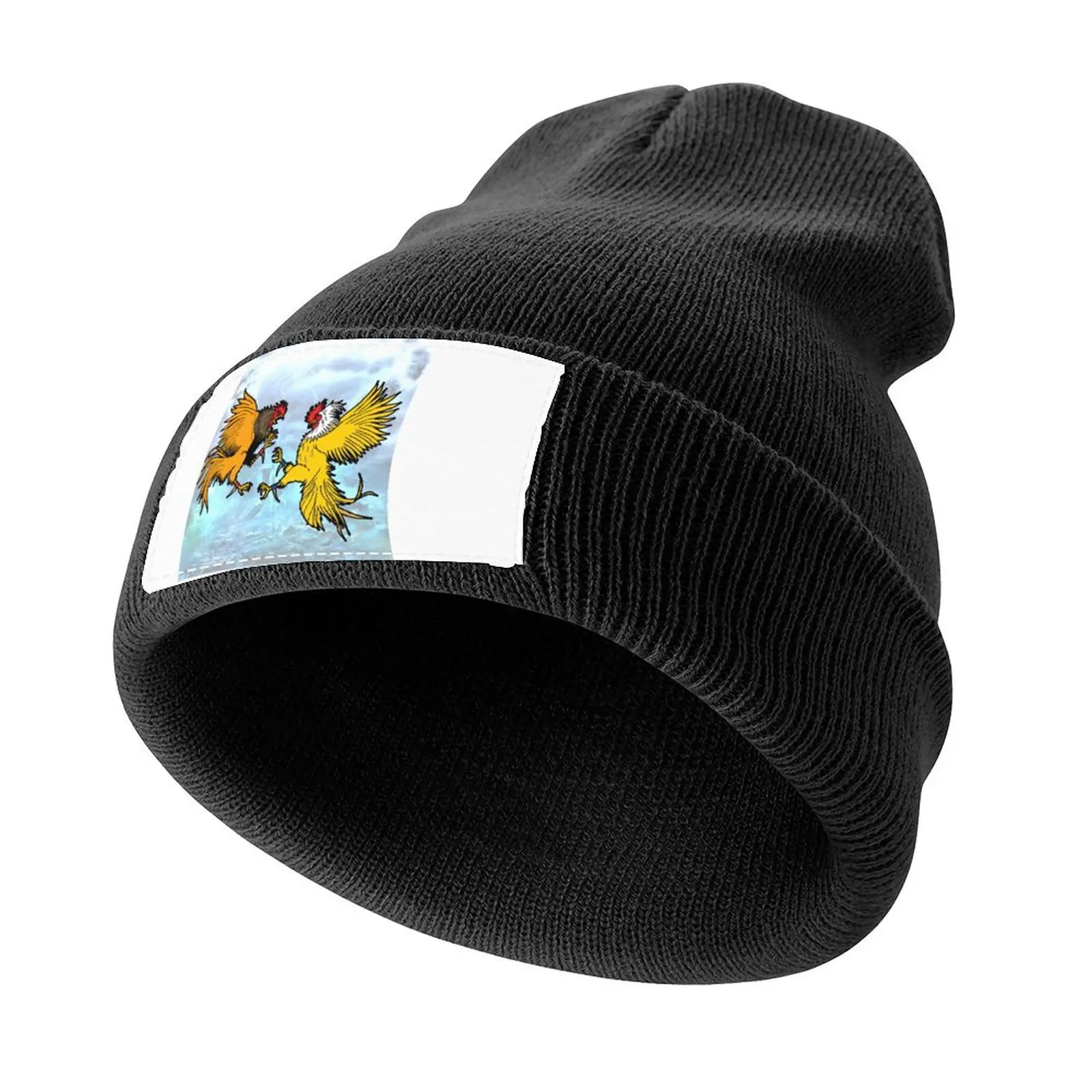 gamefowl cockfighting chicken Knitted Cap Trucker Cap Snapback Cap Women's Beach Men's