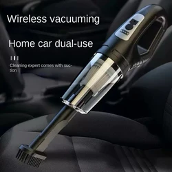 Cordless vacuum cleaner Large suction super quiet powerful high power rechargeable carpet handheld small vacuum cleaner