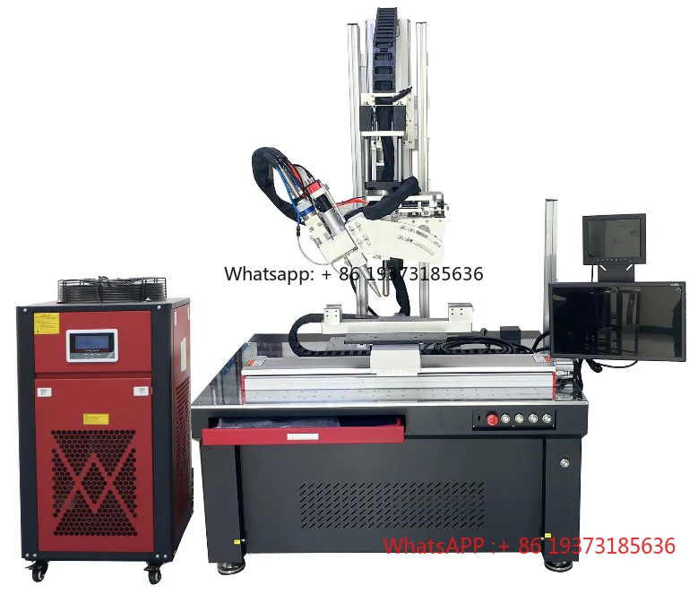 Manifold Water Separator Divider Rotary Rotating Head Stainless  Metal Water Tube Fiber   Welding Machine 1kw 1.5kw 2kw 3kw