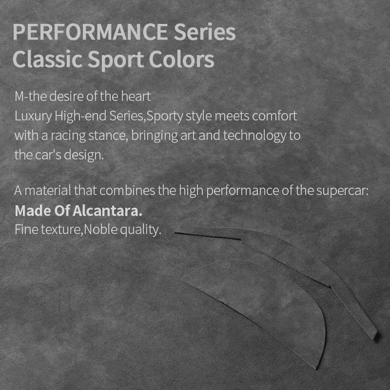For Tesla Model 3 (19-23) ModelY (19-24) Steering Wheel Decorative Frame Styling Trim Sticker Car Accessories Made of Alcantara - view 6