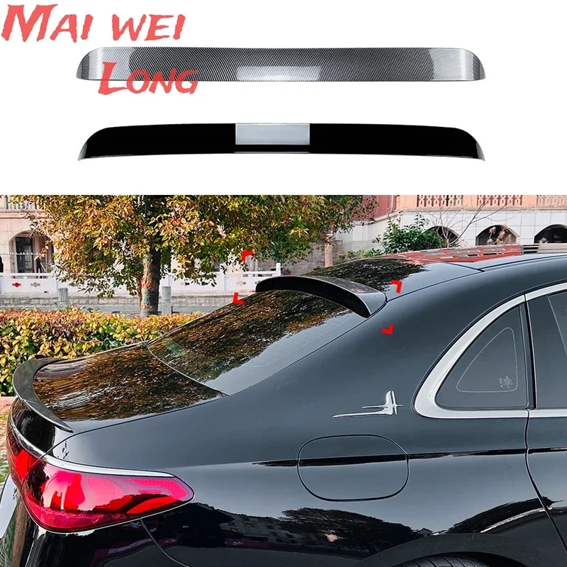 Fixed Wind Spoiler Rear Wing Modified Decoration Accessories For Mercedes Benz E-Class W214 E260 E300 2024+ Barbos