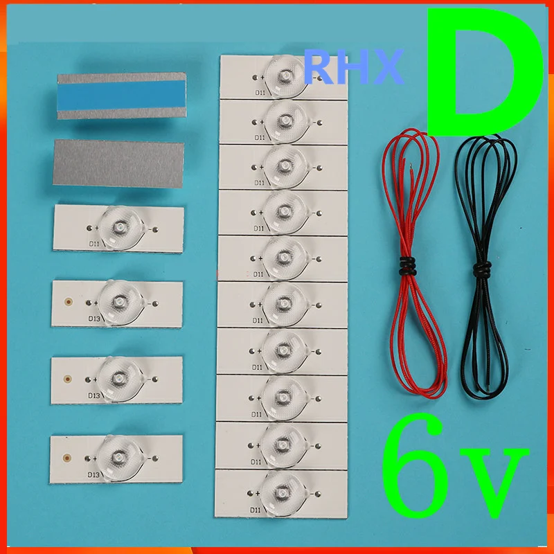 32 inch - 40 inch - 65 inch general LED backlight bar brand assembly machine LCD TV lamp bar maintenance lamp bead 3V 6V