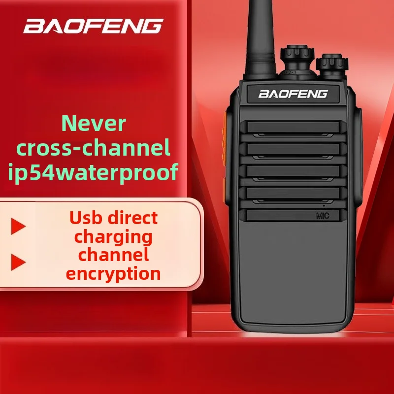 Baofeng Mini Walkie‑Talkie High Power Compact Handheld Two‑Way Radio For Construction Self‑Driving Outdoor Civil Communication