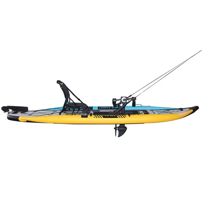 

Outdoor inflatable pedal fishing boat rubber boat
