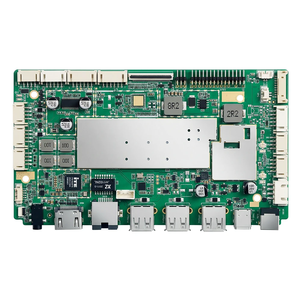 High Performance Android 12 MTK8786 Mainboard POE Powered Gigabit Ethernet Support 4G LTE for Smart Retail Display