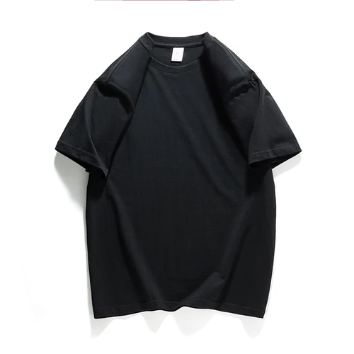 Imagen 2 del producto COUTUDI 100% de algodón, 3 piezas, camiseta de manga corta para mujer, Top básico de Color sólido de gran tamaño, camiseta suave informal de ajuste Regular para mujer