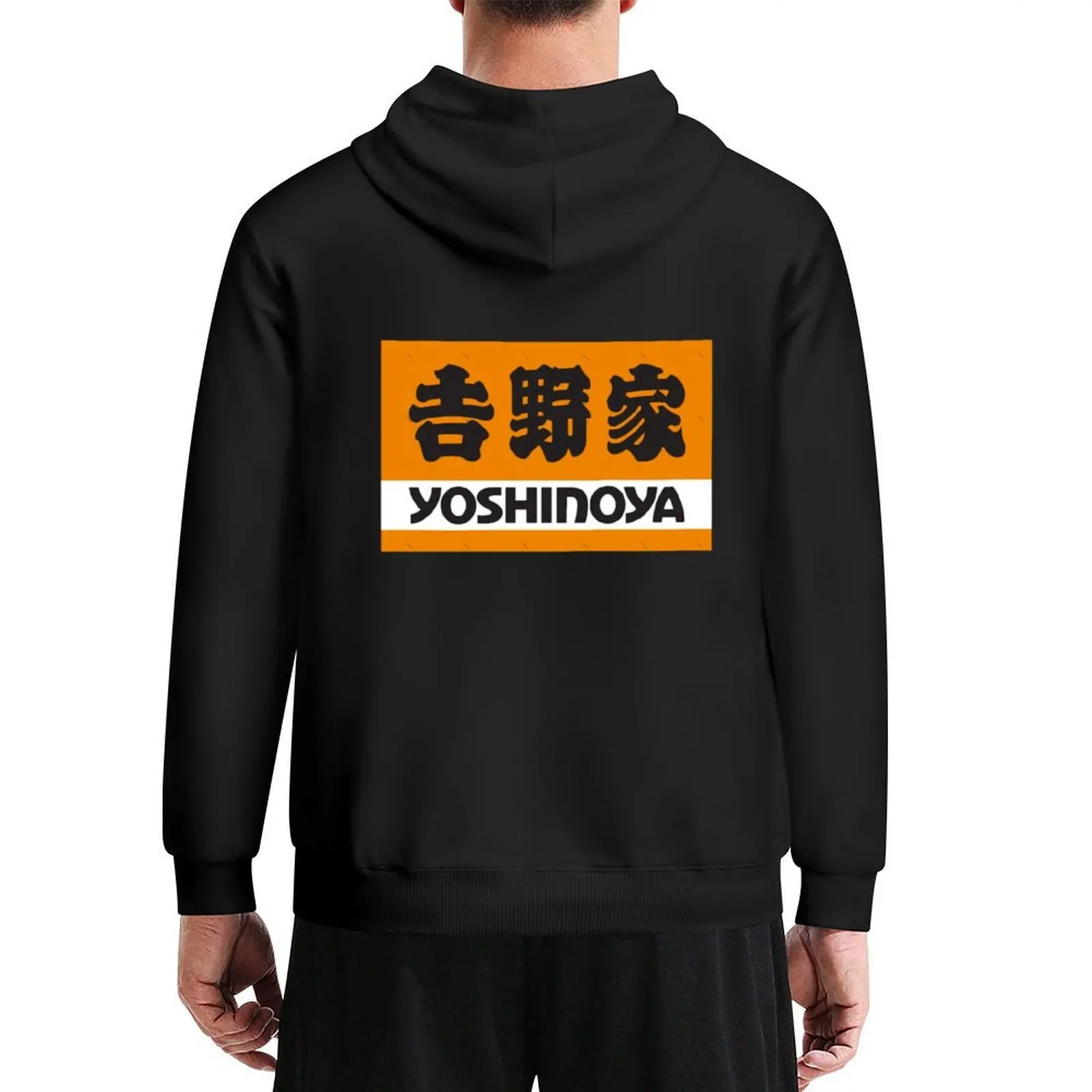 Yoshinoya هوديي أزياء الرجال مصمم الملابس بلوزة أنيمي ملابس رجالي هوديس