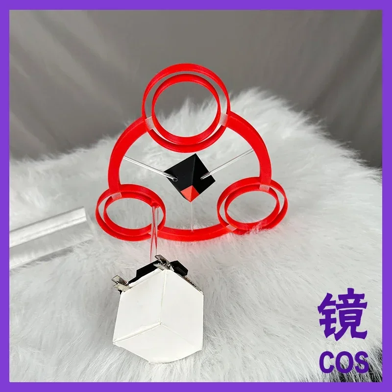 Konuri Maki Halo Blue Archive Cosplay Headwear Props Red Angel Halo for Anime Halloween Christmas Fancy Party Accessories