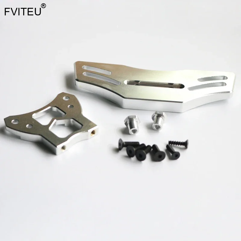 FVITEU CNC alloy front bumper set fits 1/5 HPI Baja 5b ss 5t 5sc Rovan King Motor