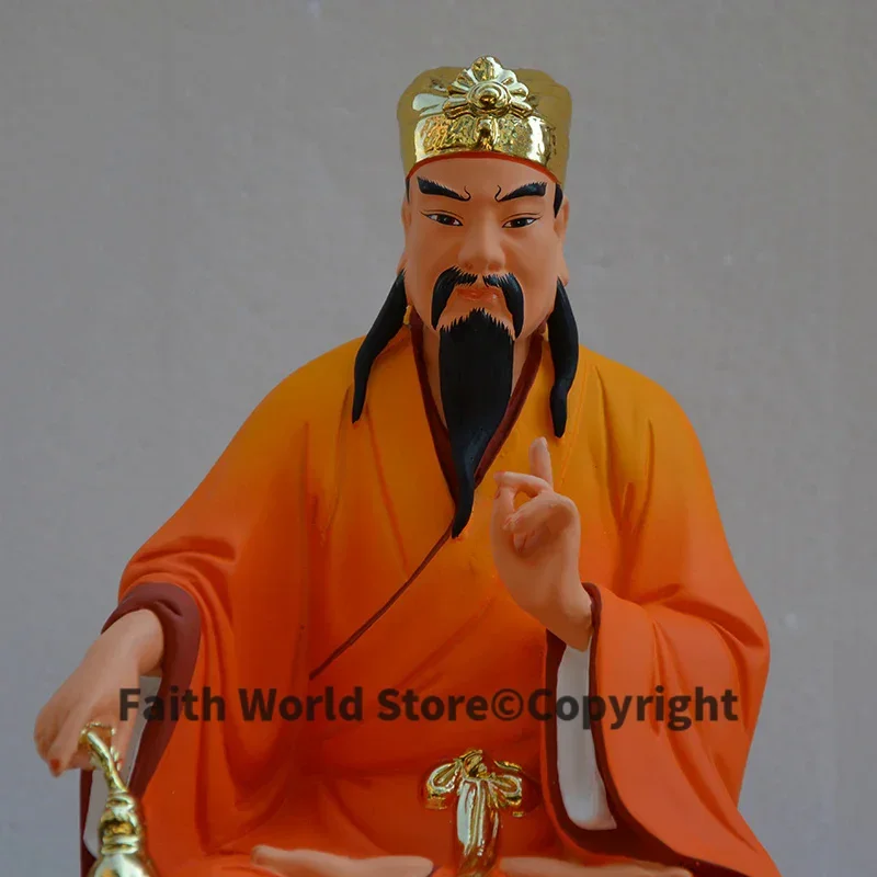 30cm large HOME Temple Shrine efficacious protection Exorcise evil spirits GOOD LUCK Wong Tai Sin HAUNG DAXIAN FENG SHUI statue