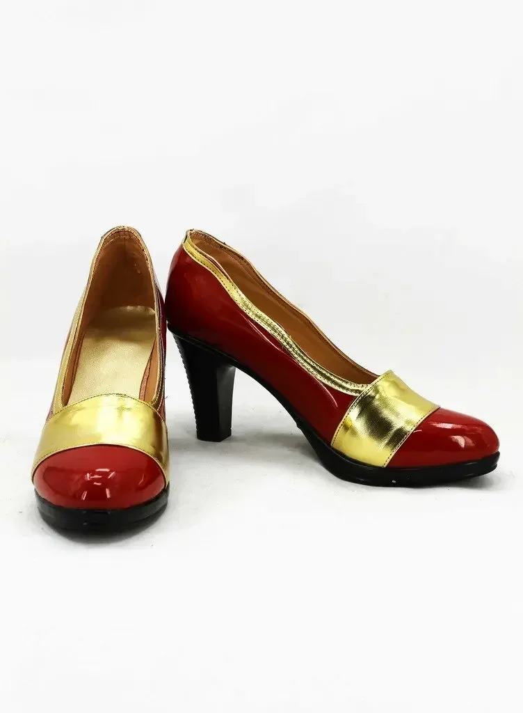 Botas de cosplay Mirajane Strauss, zapatos de anime Fairy Tail, hechos a medida, todos los tamaños