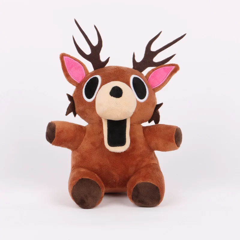 18 سنتيمتر Q 99 ليالي في الغابة الغزلان ألعاب من نسيج مخملي محشوة الحيوان لينة فيلم مستوحاة هدية الاطفال والمعجبين تحصيل هدية الكريسماس