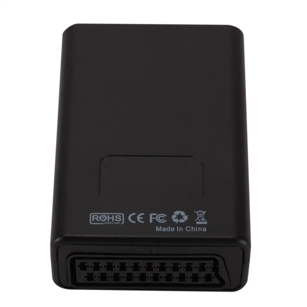USB Video Capture Adapter SCART to USB Converter Box for PC MPEG4 AVI Audio Recording and DVD Burning