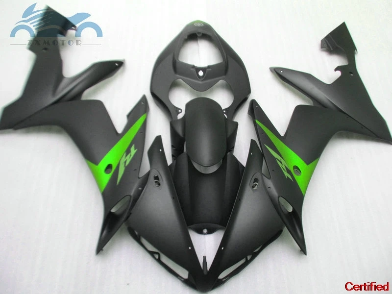 

Высококачественные комплекты обтекателей для YAMAHA 2004-2006 YZFR1 04 05 06 YZF R1, черный, зеленый, пластиковый комплект обтекателей 33