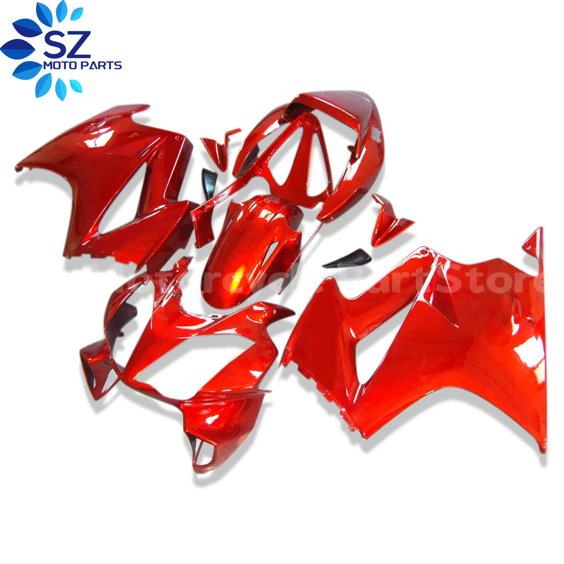 혼다 VFR800 2002 2003 2004 2005 2006 2007 2008 2009 2010 2011 2012 VFR800 02-12에 적합한 새로운 ABS 사출 페어링 키트