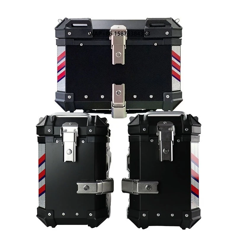 

Wholesale and Retail High Quality Aluminum Motorcycle Side Box and Top Box Motorcycle Aluminum Tail Boxes