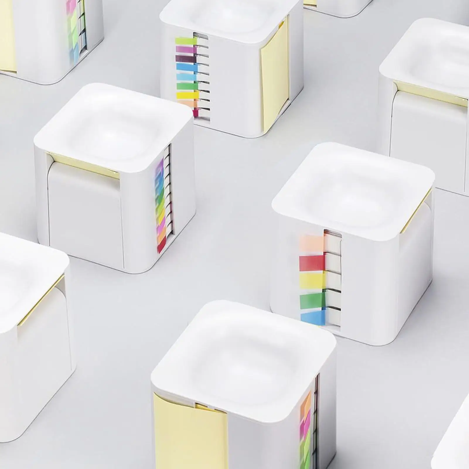 

Диспенсер для заметок, настольный держатель для блокнота для классной комнаты, органайзер для офисных канцелярских принадлежностей, аксессуары с зажимами для классной комнаты