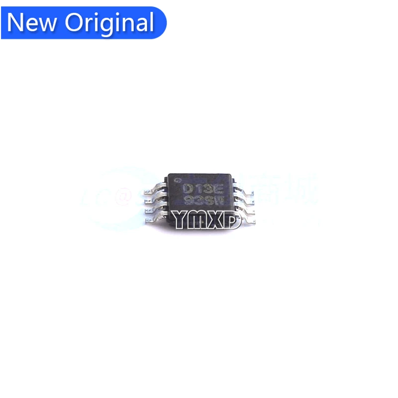 10Pcs/Lot New Original Dac7513e Silk Screen D13e Msop8 Foot Digital to Analog Converter Chip IC Sticker Chip