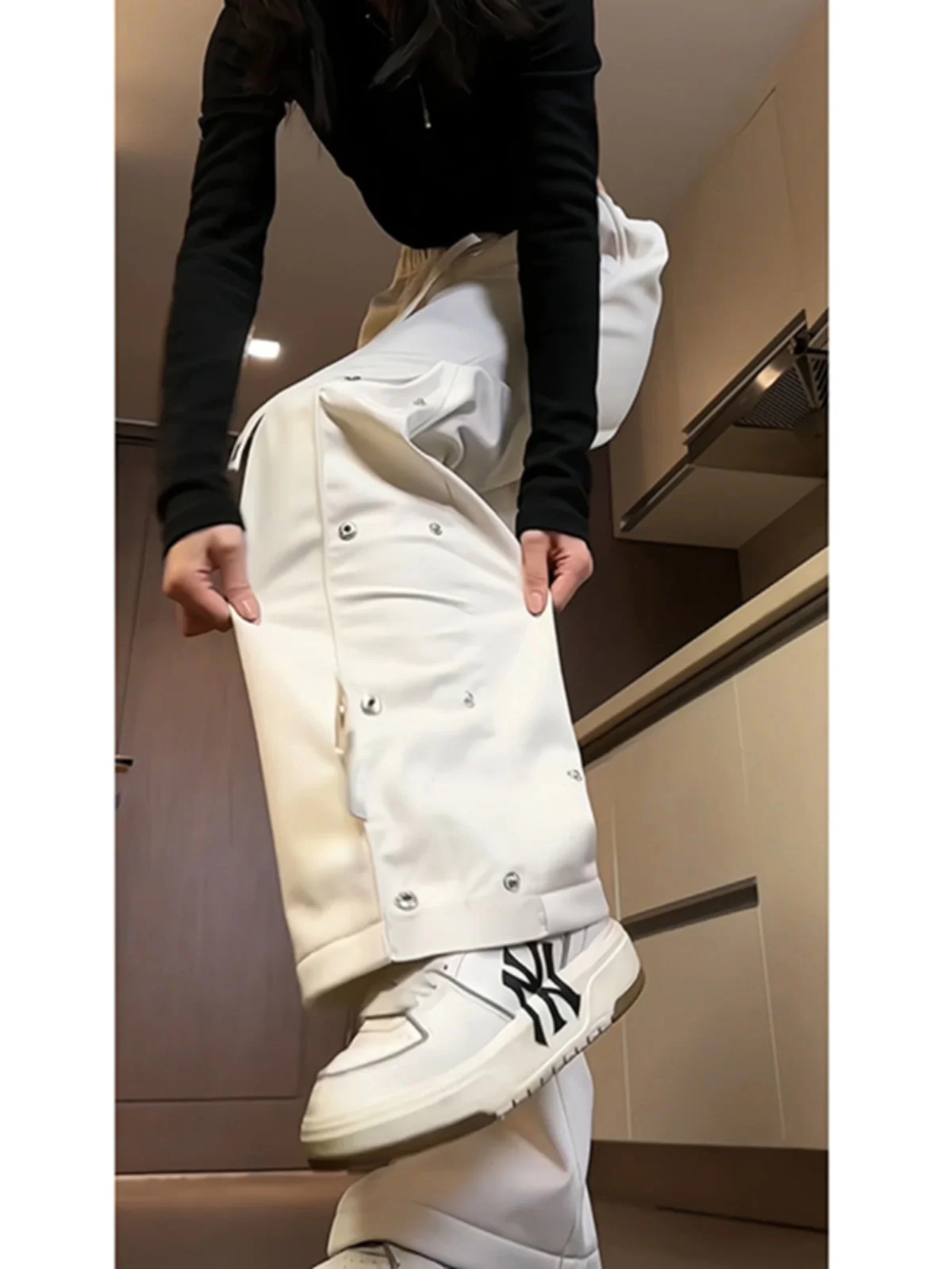 Pantalones de senderismo impermeables American Sle para mujer, pantalones blancos finos de verano, pantalones de montaña con caída fluida y sensación de alta gama, ropa de trabajo para exteriores