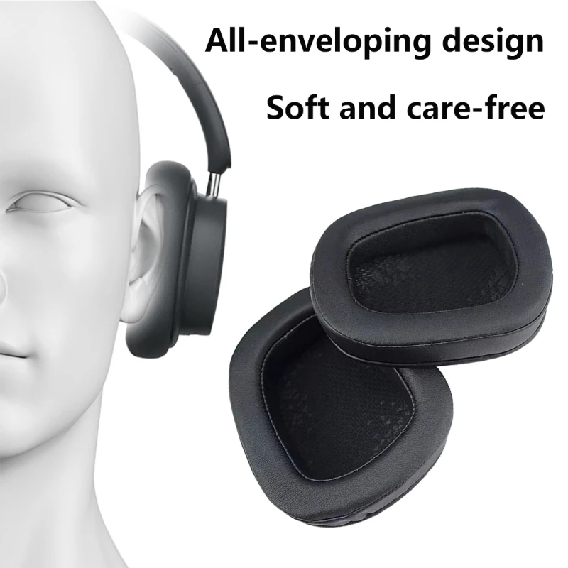 Soft Earpads Protective Earphone Cover/Headband Cushion for Logi-tech G633 G933 Headphones Enhances Comfort and Durability