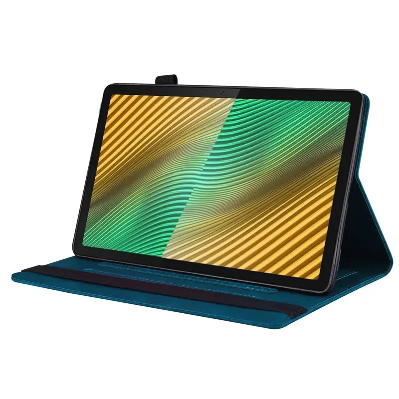 Carteira de negócios funda para realme pad (2021) 10.4 "tablet caso rmp2102 rmp2103 flip suporte capa protetora macio tpu volta coque