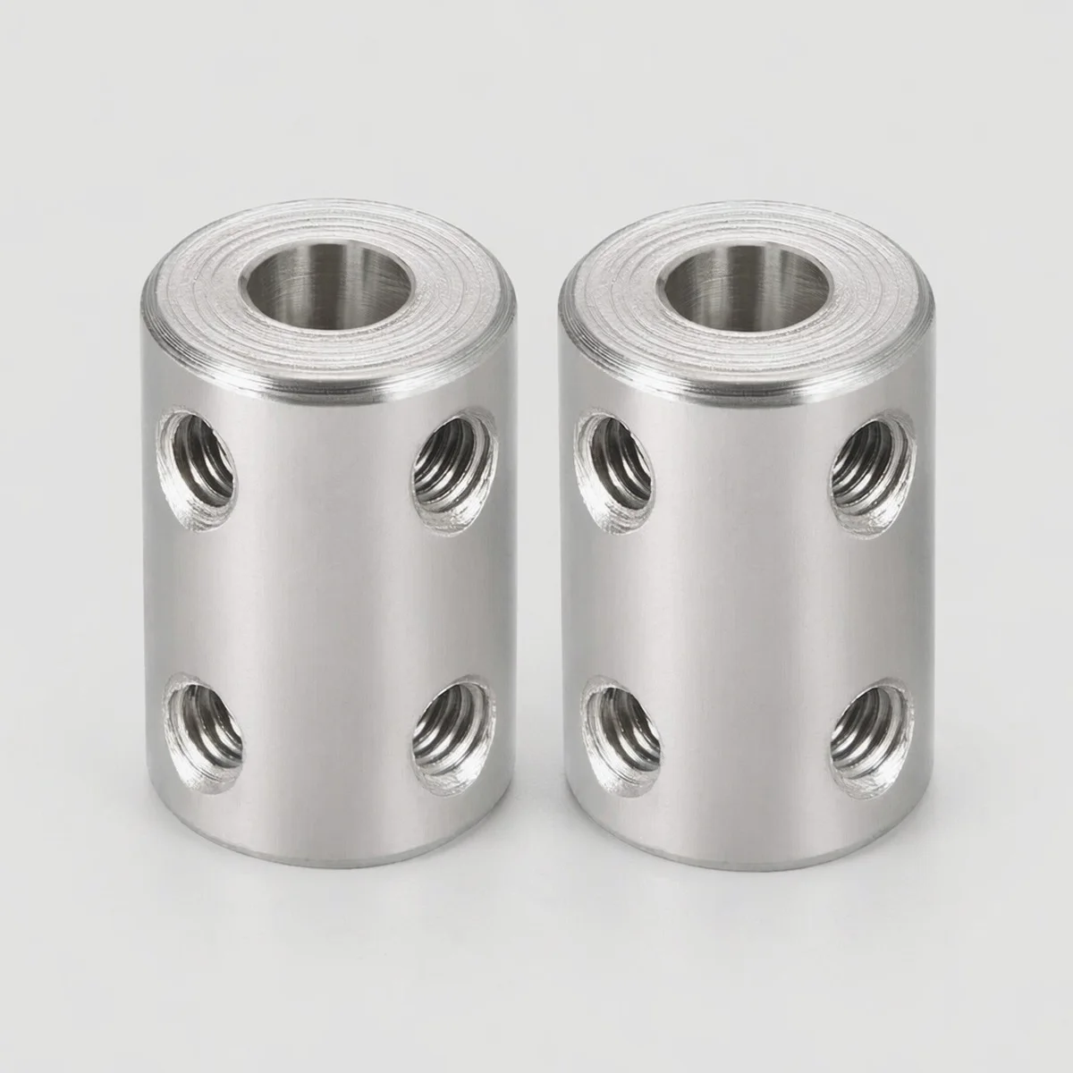 45# Steel Rigid Shaft Coupling Set Screw Coupler 3-12mm Motor Shaft Connector for CNC 3D Printer Robotics Tool Parts