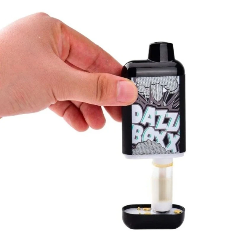 خرطوشة DAZZLEAF Dazzi Boxx 510 قابلة للإخفاء VV بطارية التسخين المسبق 650mah Box Mod متوافقة مع معظم خرطوشة 510 حتى 2 مل